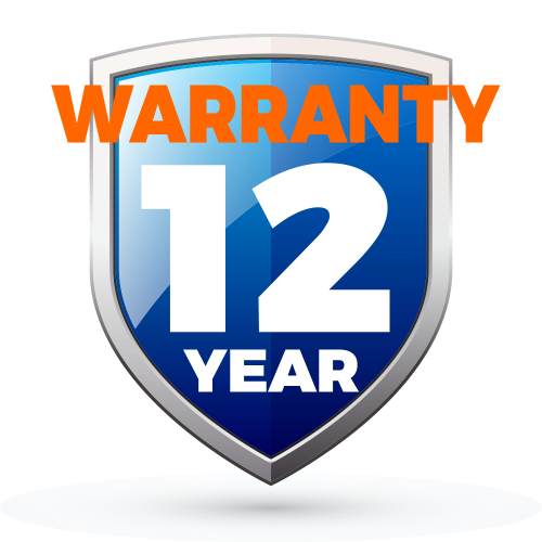 12-Year Warranty