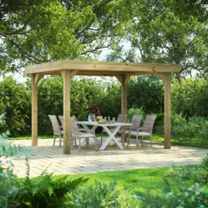 10x12-Power-Pressure-Treated-Wooden-Gazebo-2
