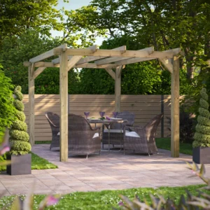 10x14-Power-Pressure-Treated-Wooden-Pergola-Lifestyle-1
