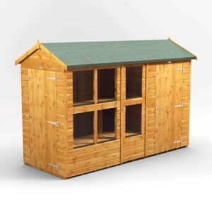 10x4-Power-Apex-Potting-Shed-Combi-inc4ft-Stor