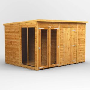 10x8-Power-Pent-Summerhouse-Combi-includes-6ft-Side-Sto
