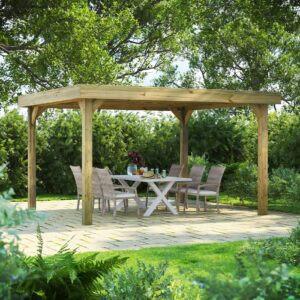 12x14-Power-Pressure-Treated-Wooden-Gazebo-1