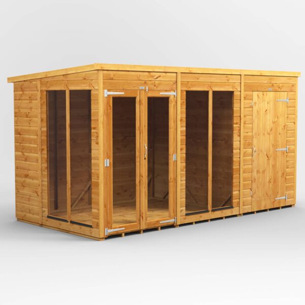12x6-Power-Pent-Summerhouse-Combi-includes-4ft-Side-Sto