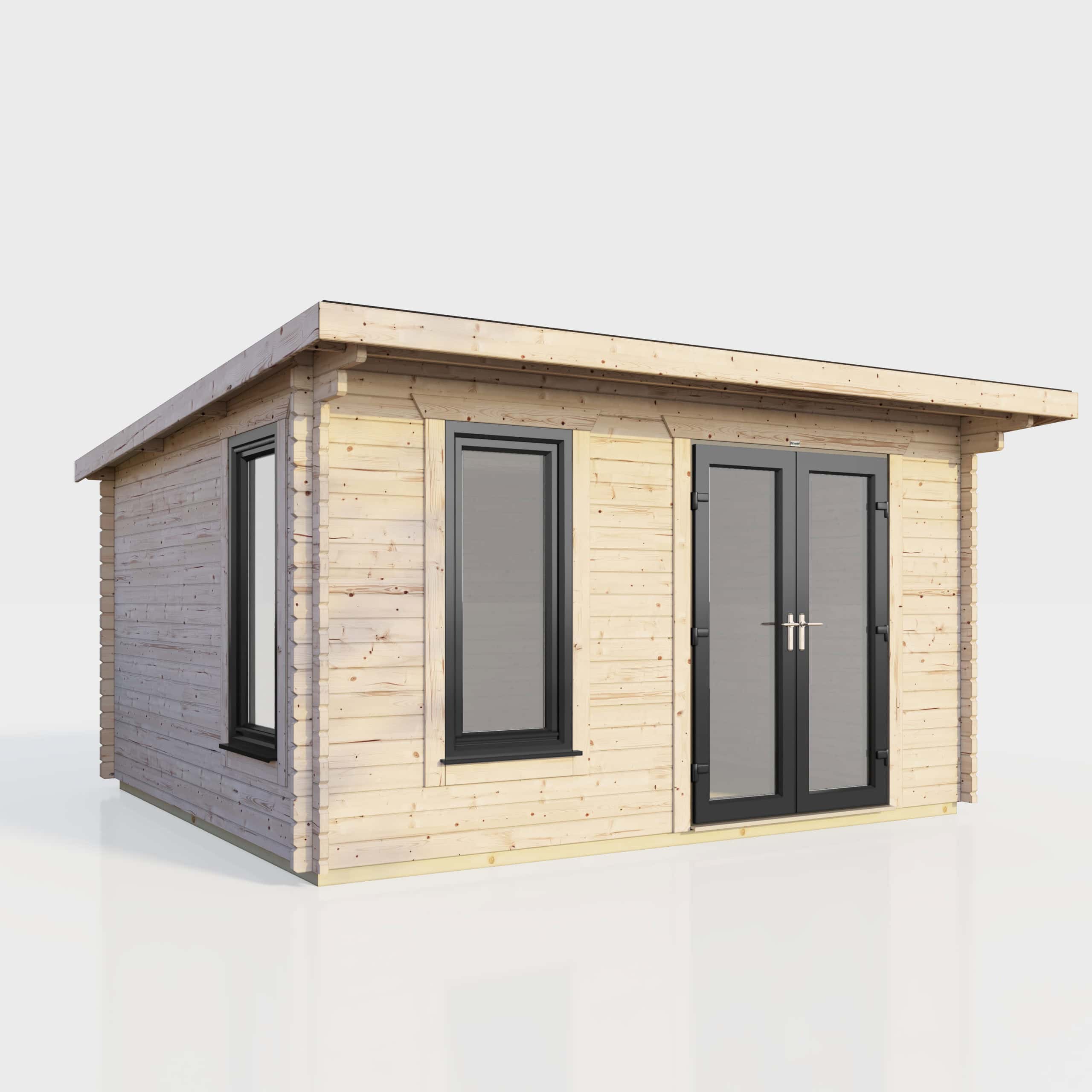 Featured image for “POWER PENT Log Cabin 44mm (uPVC)®”