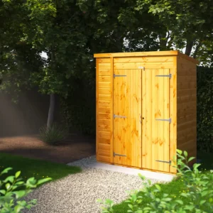 5x3-Power-Pent-ToolShed-Double-Door