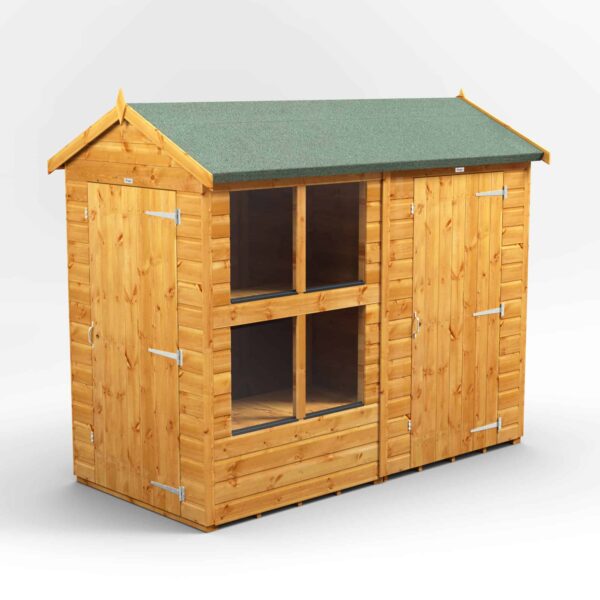 8x4-Power-Apex-Potting-Shed-Combi-inc4ft-Store