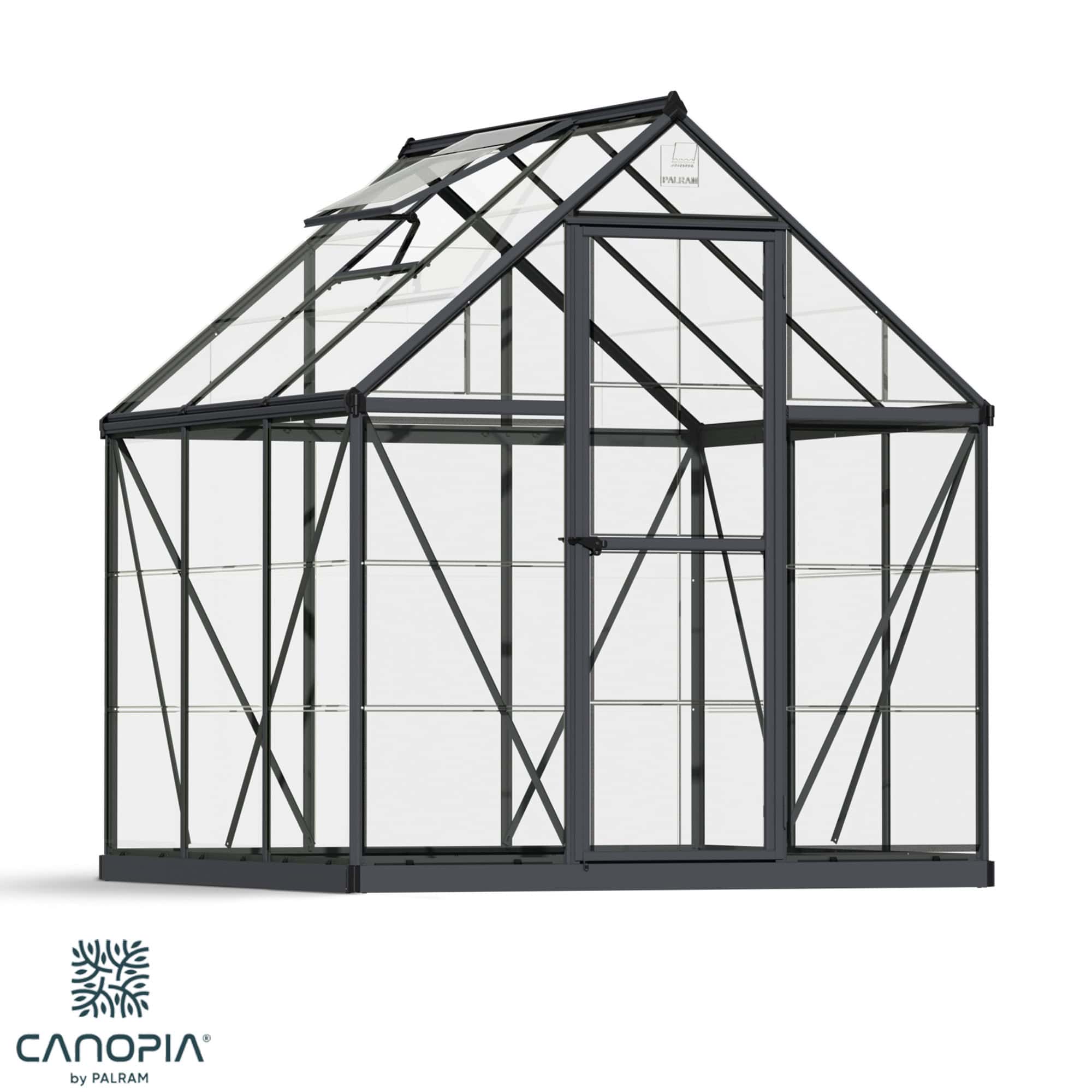 Featured image for “Palram Canopia®| 6x6 Harmony™ Greenhouse (Grey)”