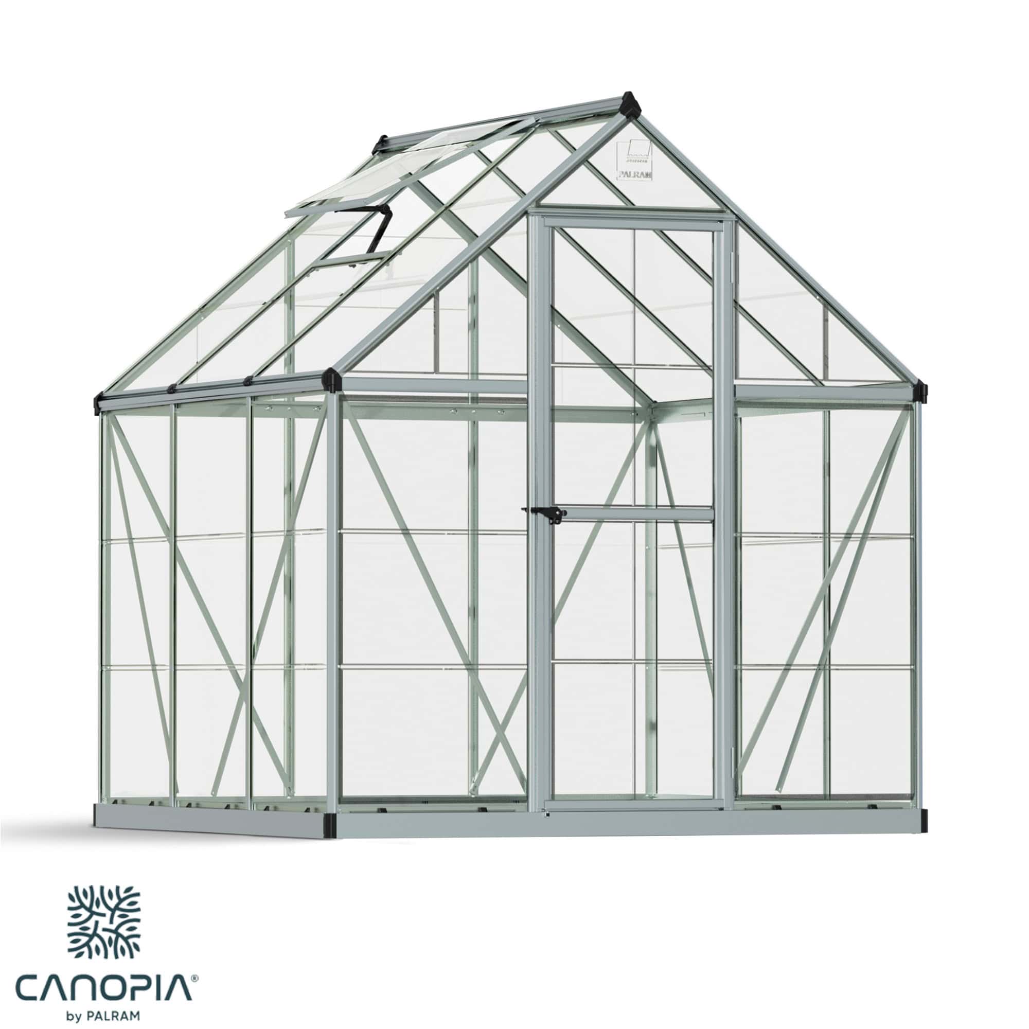 Featured image for “Palram Canopia®| 6x6 Harmony™ Greenhouse (Silver)”