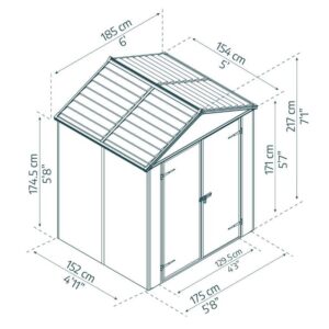 Palram_Garden_Sheds_Rubicin_6x5_Dimensions-Custom