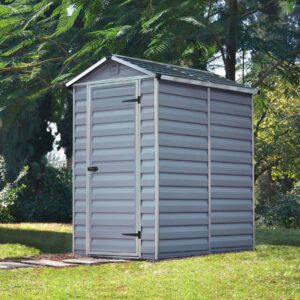 Palram_Garden_Sheds_Skylight_4x6_Grey_Main_2
