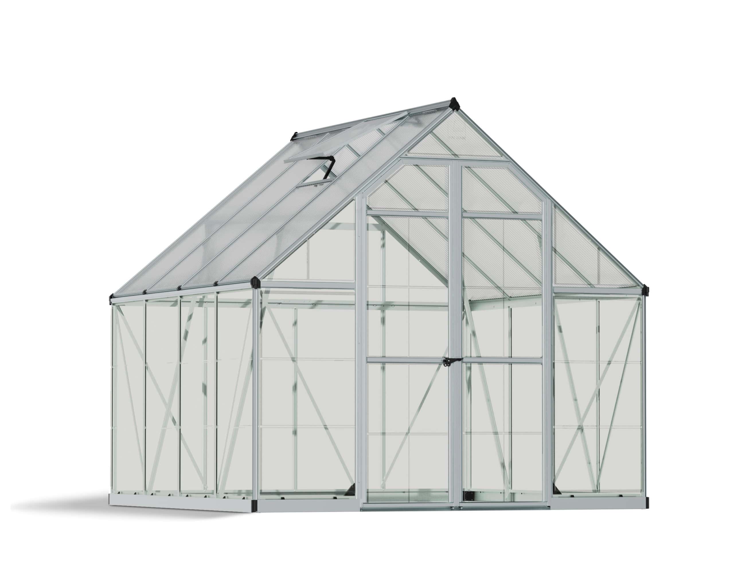 Featured image for “Palram Canopia® | Balance Greenhouse 8x8 (Silver)”