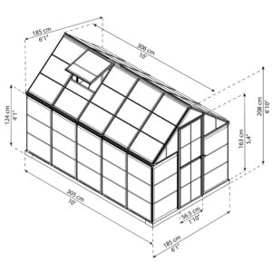 Palram_Greenhouses_Harmony_6x10_Dimensions