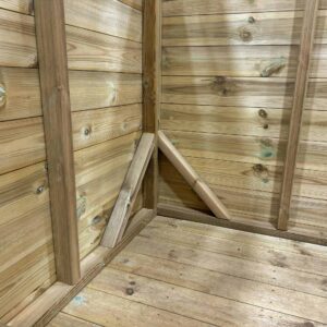 POWER PREMIUM Pent Summerhouse® 3 Premium Corner scaled 1