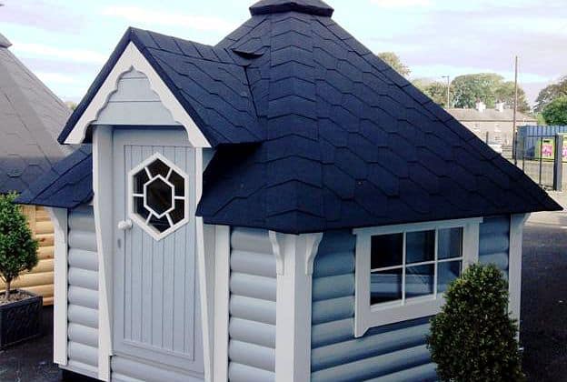 Finlandic 10m2 Straight Wall BBQ Cabin