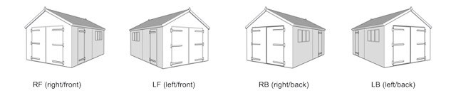 TGB Heavy Duty Apex Garage *FREE ASSEMBLY* 6 tgb garage side door position 600